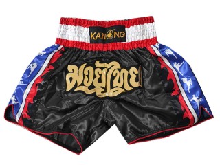 Kanong Muay Thai Shorts : KNS-149-Black