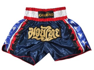 Kanong Muay Thai Shorts : KNS-149-Navy