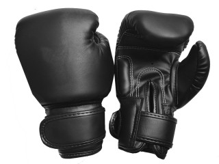 Kids Muay Thai Boxing Gloves : Black