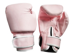Kids Muay Thai Boxing Gloves : Pink