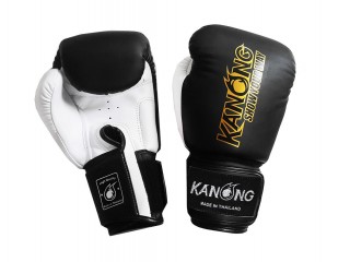 Kanong Muay Thai Boxing Gloves : Black Kanong Muay Thai Boxing Gloves : Black