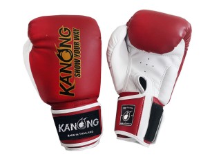 Kanong Muay Thai Boxing Gloves : Red Kanong Muay Thai Boxing Gloves : Red