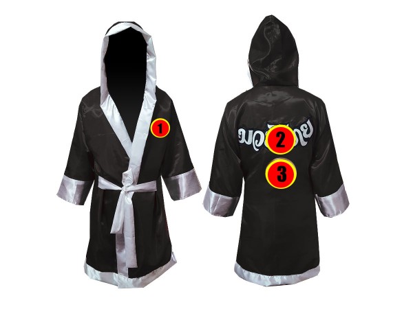 Custom Muay Thai Boxing Robe for Kids
