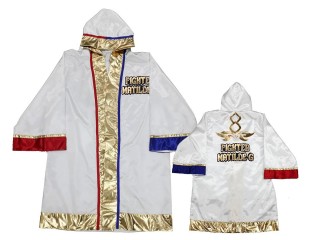 Customize Muay Thai Boxing Robe: KNFIRCUST-003 Customize Muay Thai Boxing Robe: KNFIRCUST-003