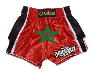 Kanong Muay Thai Shorts : KNS-137-Morocco Kanong Muay Thai Shorts : KNS-137-Morocco