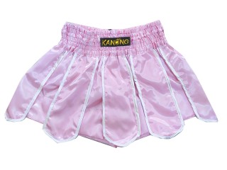 Kanong Muay Thai Skirt Shorts : KNS-139-Pink Kanong Muay Thai Skirt Shorts : KNS-139-Pink