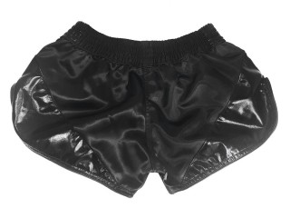 Kanong Retro Muay Thai Shorts : KNSRTO-202-Black Kanong Retro Muay Thai Shorts : KNSRTO-202-Black